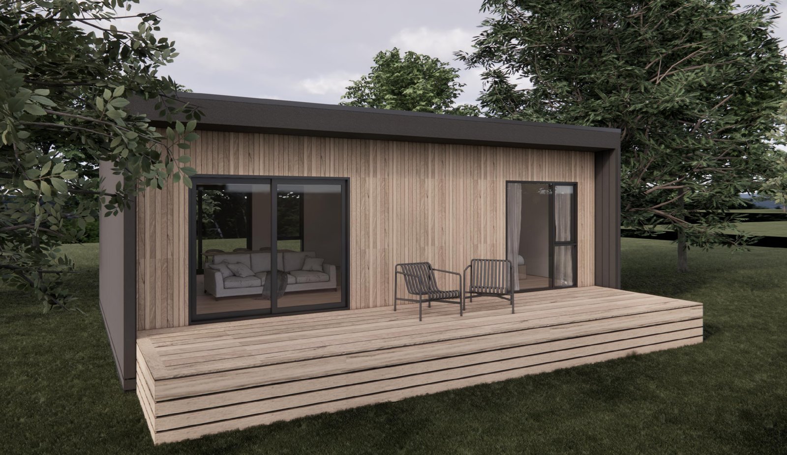 1 Bedroom perspective 2